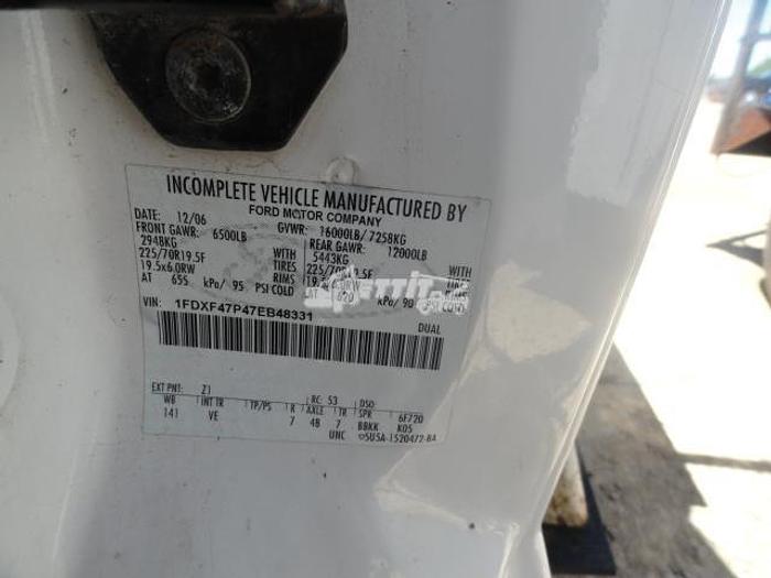 Used 2007 FORD F450 XL