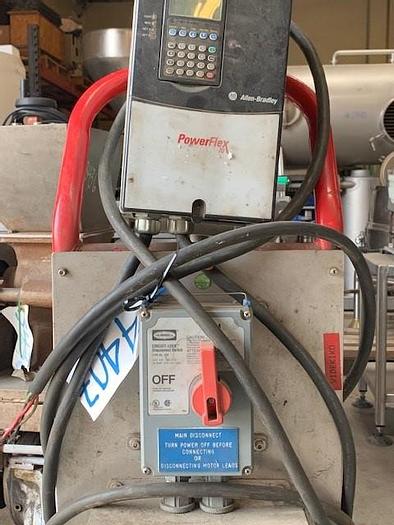 Used Portable Controller with AB Powerflex 70 VFD