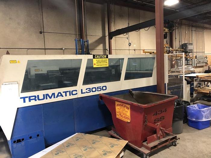 Used TRUMPF 5000 WATT 5' X 10' MODEL L3050 -2006