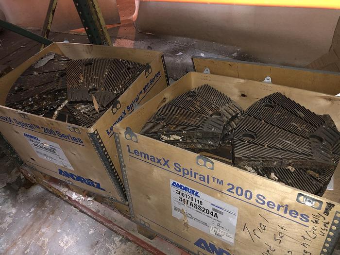 Used ANDRITZ ASSORTMENT OF REFINER PLATES