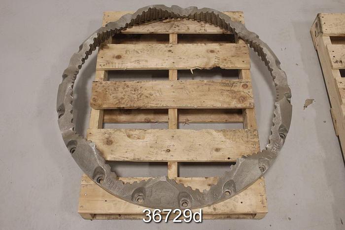 Used Bolton Emerson Tornado II Pulper Tackle Set, 36" Diameter #36729