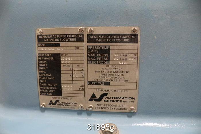Used Foxboro 2810-SABA-TSA-G 10" Magnetic Flow Tube #31895