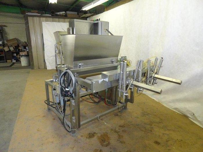 Used FEMC 4 Piston Filler; with (4) dispensing nozzles; Md#3700-000-002