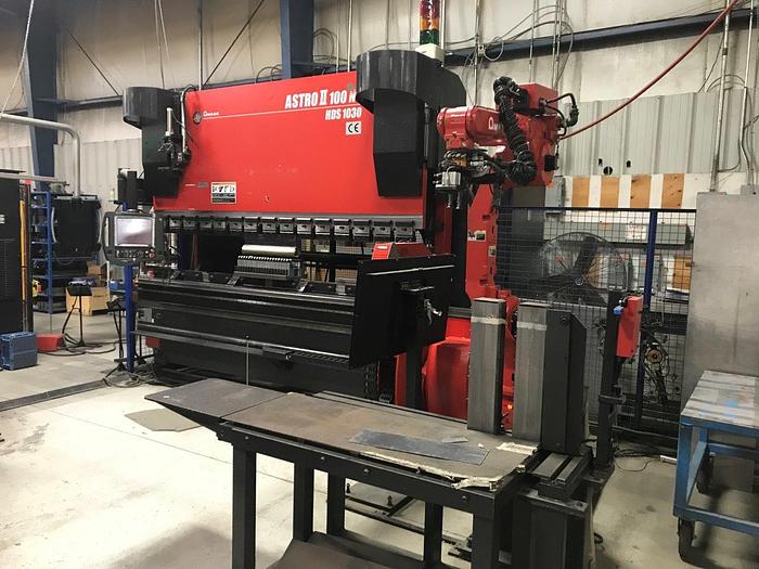 Used 2009 110 Ton Amada Astro II 100NT HDS-1030 CNC Press Brake