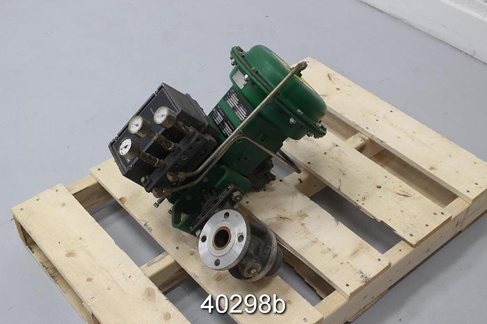 Used Fisher V150 1.5" Vee Ball Control Valve #40298