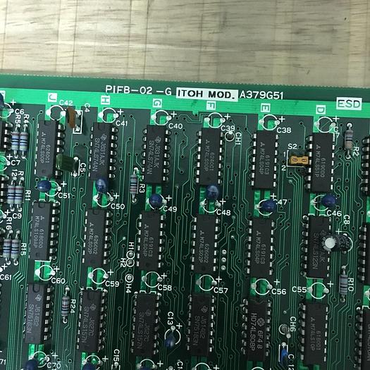 Used Mitsubishi, PIFB-02-G, PC Board, S/N-ITOH.Mod.A379G514