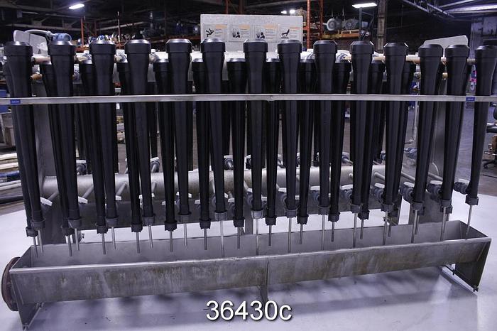 Used Black Clawson XX-Clone Low Density Cleaner, Size 56-XXC #36430