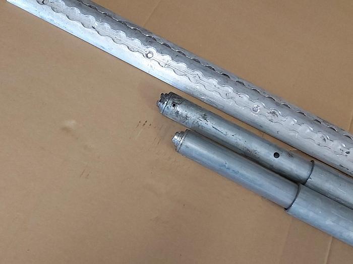 Gebraucht 2 Stück Rundsperrbalken + Airlineschienen S, 2000-2400mm, 500kg, St/Alu, Dekra,  gebraucht