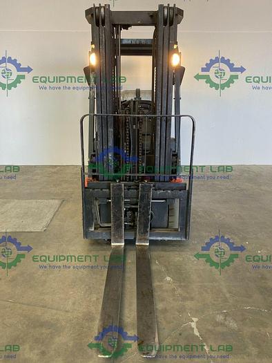 Used 2002 Toyota 7FGCU30 Forklift 5100 LB Capacity 187" Max Height 3-Stage Mast 4800 Hours
