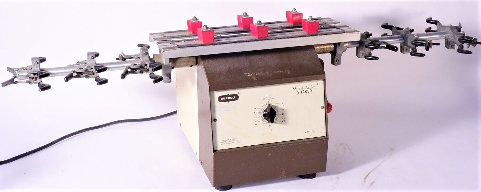 Used Sold Burrell 75 WristAction Shaker with Platform Accessory at