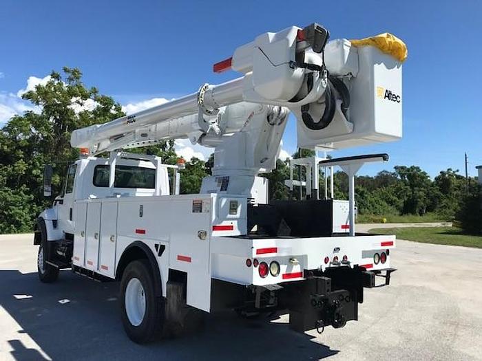 Used 2013 International 7300 4x4 Altec AM55-MH 60ft Over-Center Bucket Truck - C53093