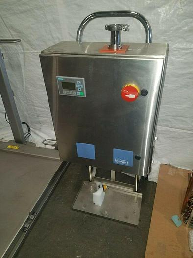 Used Burkert Portable Pharmaceutical Fluid Control System Stainless Steel