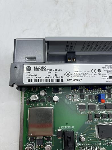 Used AB ALLEN BRADLEY 1746-NOI4 Ser A Rev B 