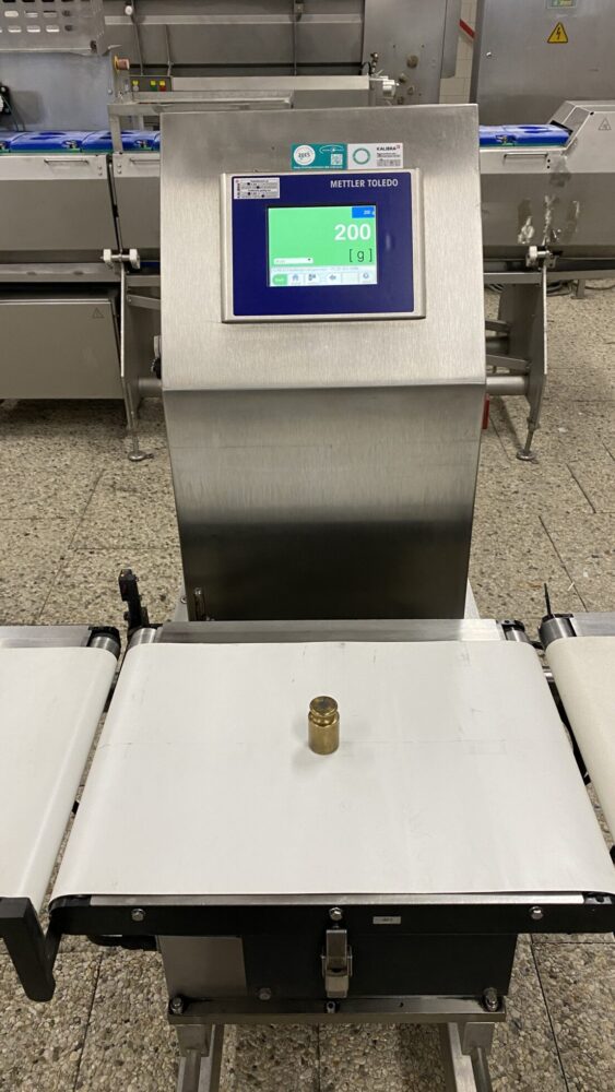 Used Mettler Toledo checkweigher