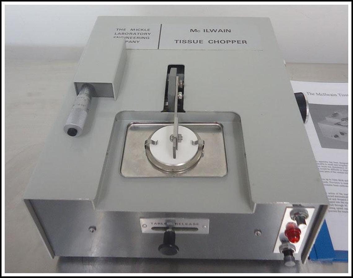 Used McIlwain Mechanical Tissue Chopper w WARRANTY