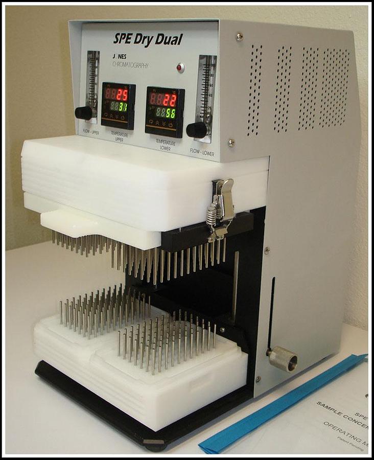 Used Agornaut Biotage Spe-Dry Dual 96 Microplate Evaporator Concentrator w WARRANTY