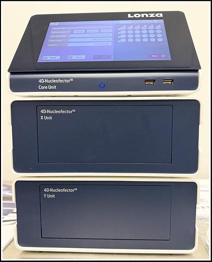 Used Lonza Nucleofector 4D Electroporator w WARRANTY