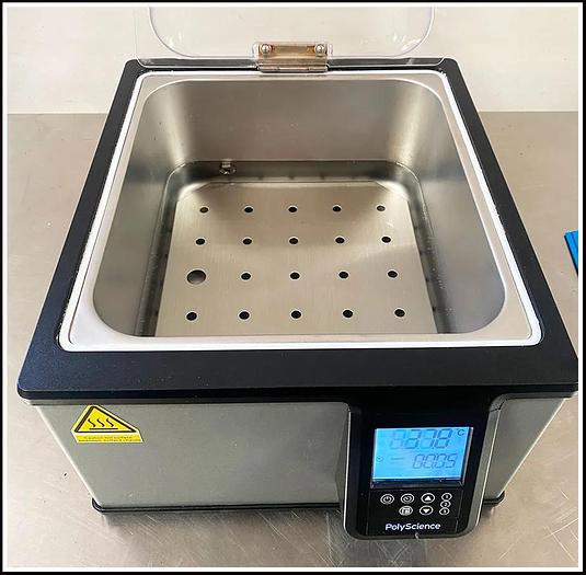 Used * Polyscience Heating Water Bath WB10 10 Liter w WARRANTY