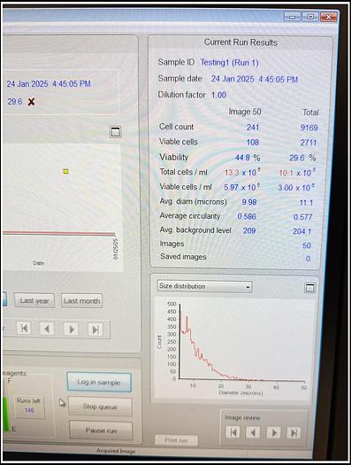 Used Beckman Vi-Cell XR Viability Cell Counter w WARRANTY