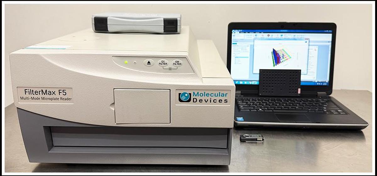 Used Molecular Devices Multimode Microplate Reader FilterMax F5 COMPLETE w WARRANTY