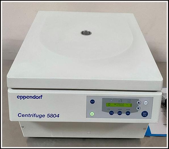Used Eppendorf Centrifuge 5804 for 15 & 50ml Tubes w WARRANTY