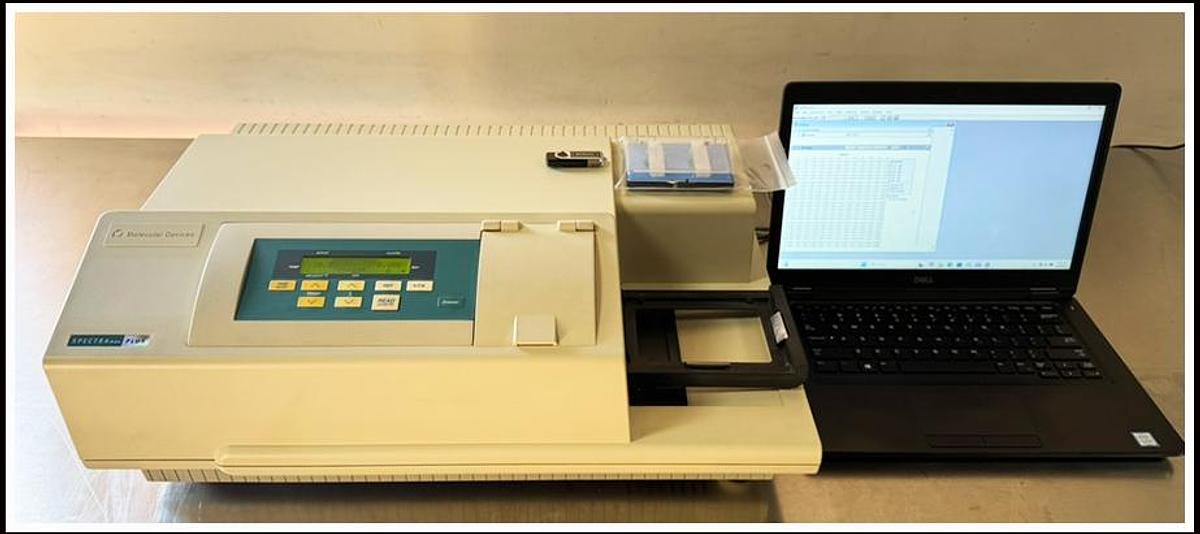 Used Molecular Devices SpectraMax Plus 384 COMPLETE w WARRANTY