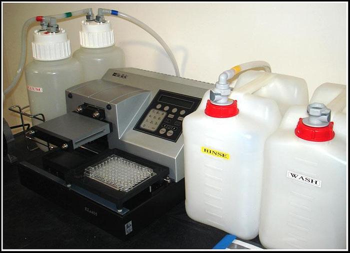 Used Bio-Tek Microplate 96 Washer ELx405 COMPLETE w WARRANTY