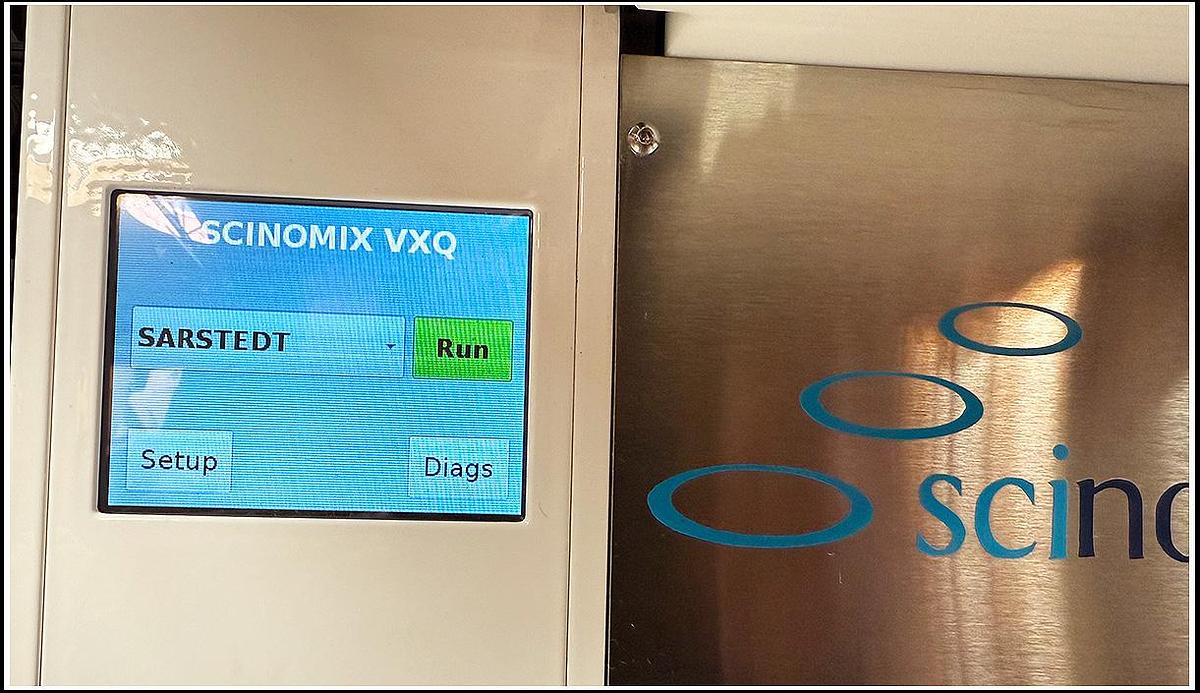 Used Scinomix Sci-Print VX2 Tube Labeling & Handling System w WARRANTY