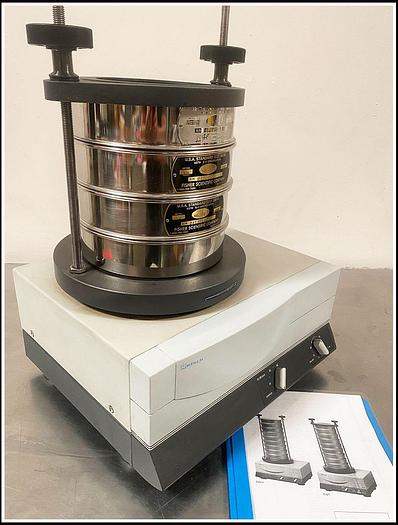 Used Retsch AS200 Basic Analog Sieve Shaker w 3 Sieves w WARRANTY