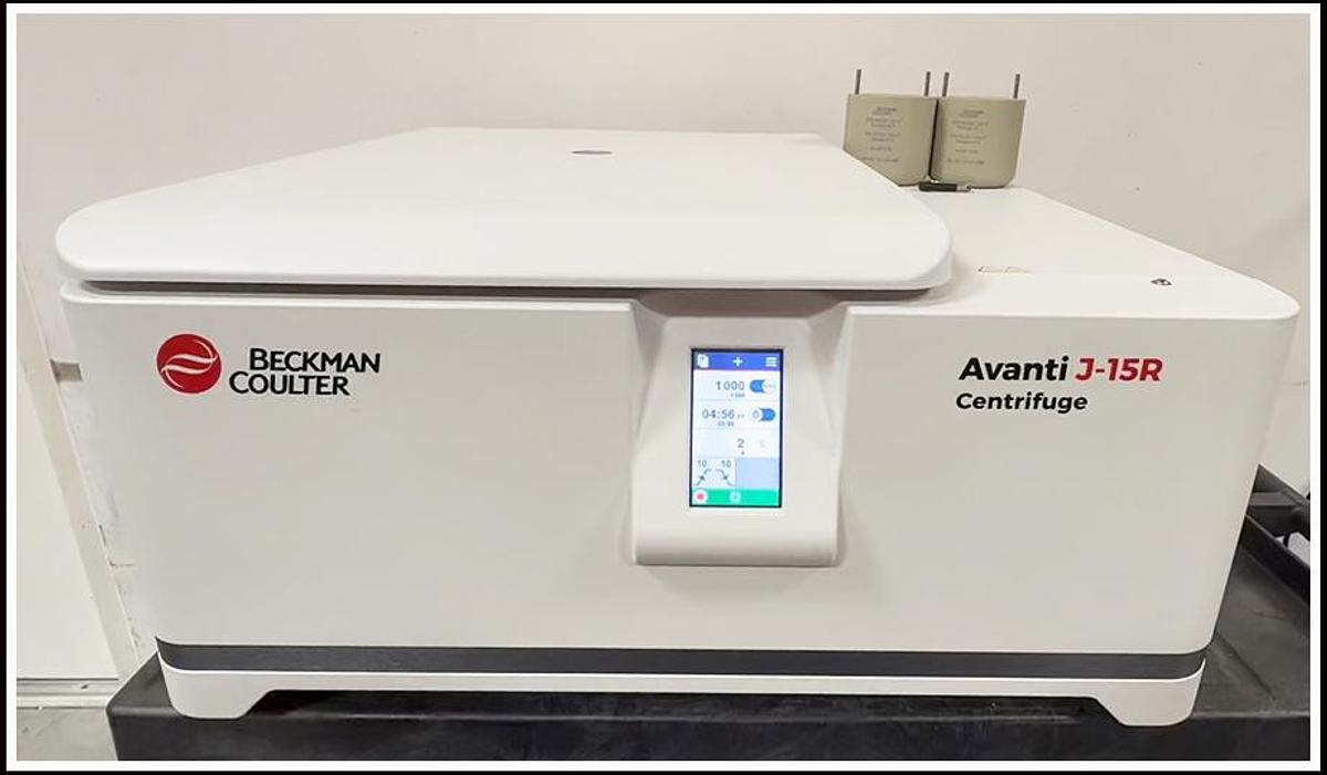 Used Beckman Coulter Avanti J-15R Refrigerated Centrifuge w WARRANTY