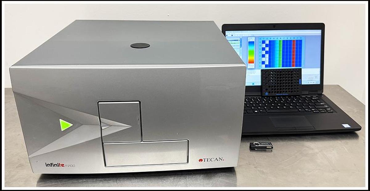 Used Tecan F200 Microplate Reader Multimode Ab FI Lum w WARRANTY