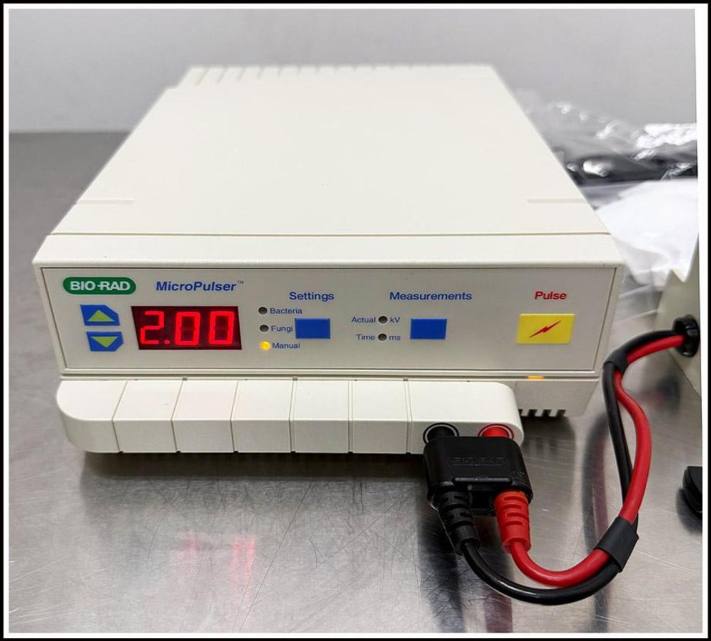 Used Bio-Rad Micropulser Electroporation Bacterial Cell Porator w WARRANTY