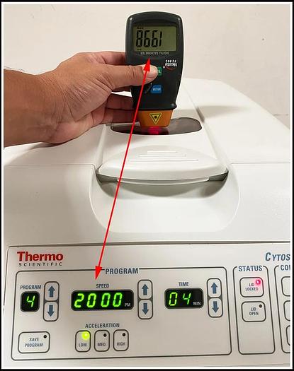 Used Thermo Shandon Cytospin 4 with Rotor & 4 Cytoclips w WARRANTY