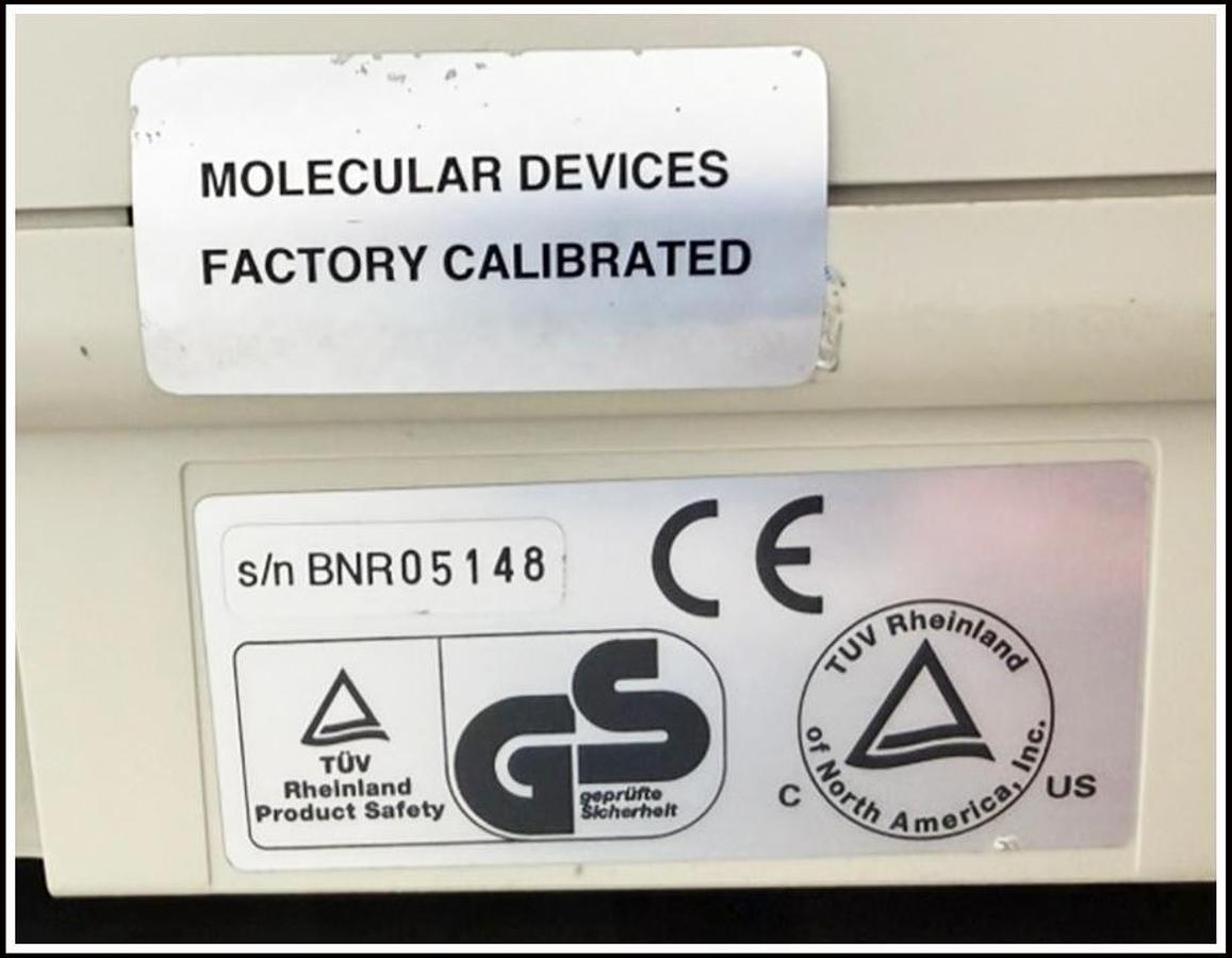 Used Molecular Devices Versamax Microplate Reader COMPLETE VALIDATED w WARRANTY
