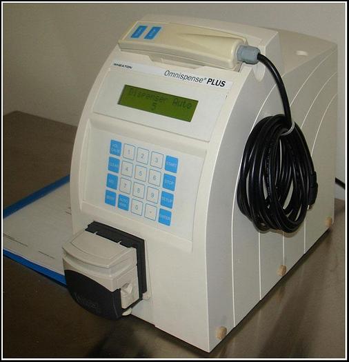 Used Wheaton Omnispense PLUS Dispensing Pump w Handset Wand WARRANTY