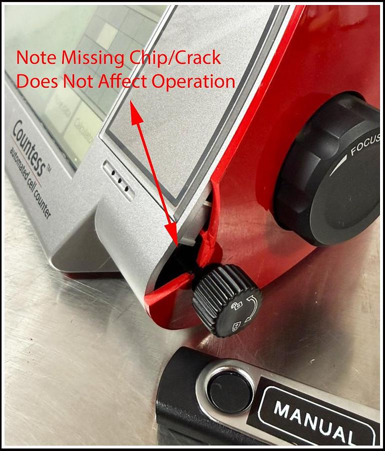 Used Invitrogen Countess Automated Cell Counter w WARRANTY