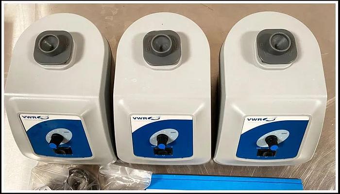 Used * VWR Vortexer Heavy Duty (Three Units) w WARRANTY