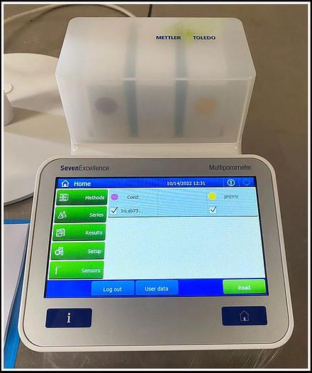 Used Mettler SevenExcellence Multiparameter pH Conductivity Meter w WARRANTY