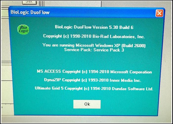 Used Bio-Rad BIOLOGIC DUOFLOW CHROMATOGRAPHY SYSTEM w WARRANTY