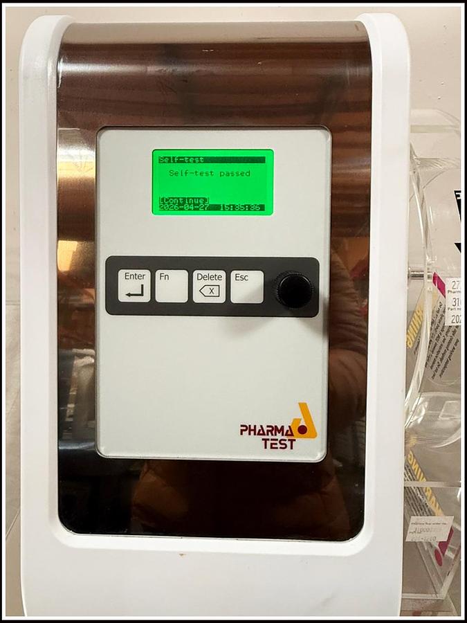 Used Pharm Test PTF 100 Single Drum Tablet Friability Tester w WARRANTY