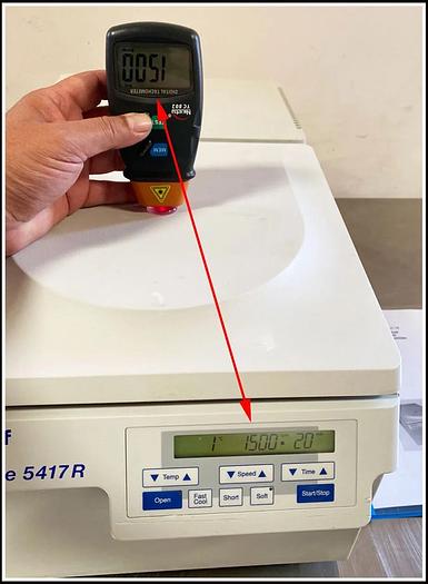 Used Eppendorf Centrifuge 5417R w F45-48-PCR Tube Rotor & WARRANTY