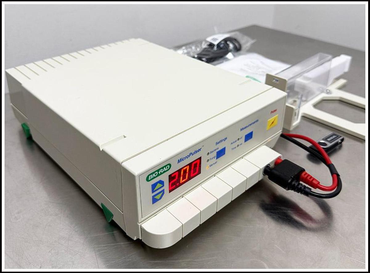 Used Bio-Rad Micropulser Electroporation Bacterial Cell Porator w WARRANTY