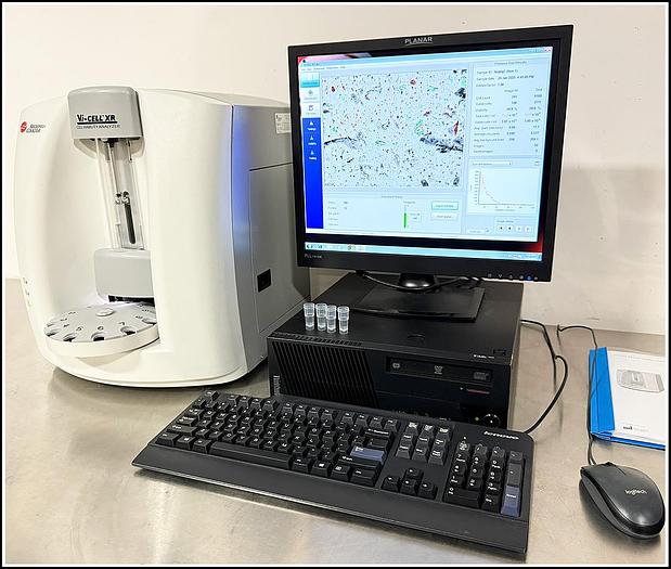 Used Beckman Vi-Cell XR Viability Cell Counter w WARRANTY