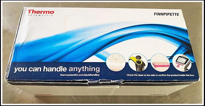 NEW Thermo 46200400 Finnpipette Novus Electronic 10-100ul Single Channel w WARRANTY