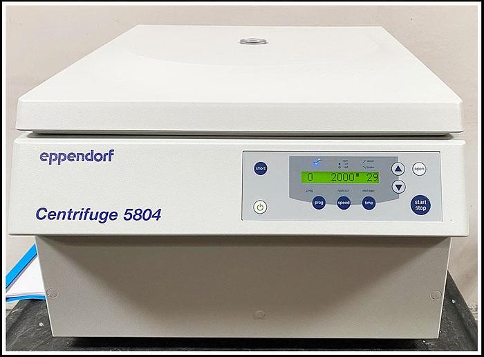 Used Eppendorf Centrifuge 5804 for 3, 15, 50ml Tubes w WARRANTY