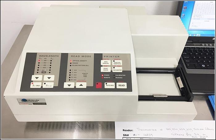 Used Molecular Devices ThermoMax Microplate Reader COMPLETE w WARRANTY