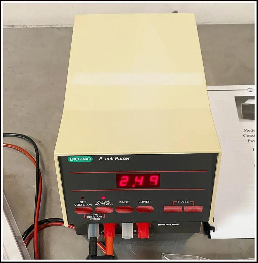 Used Bio-Rad E.Coli Electroporation System COMPLETE w Warranty
