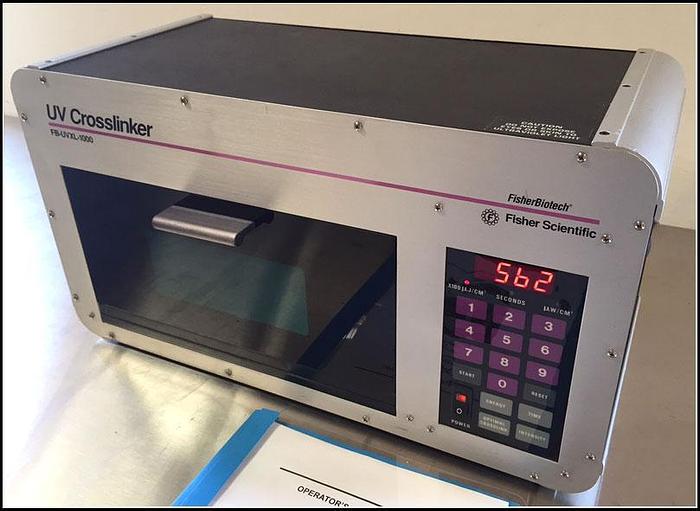 Used Fisher Spectronics Spectrolinker XL-1000 UV CrossLinker w WARRANTY