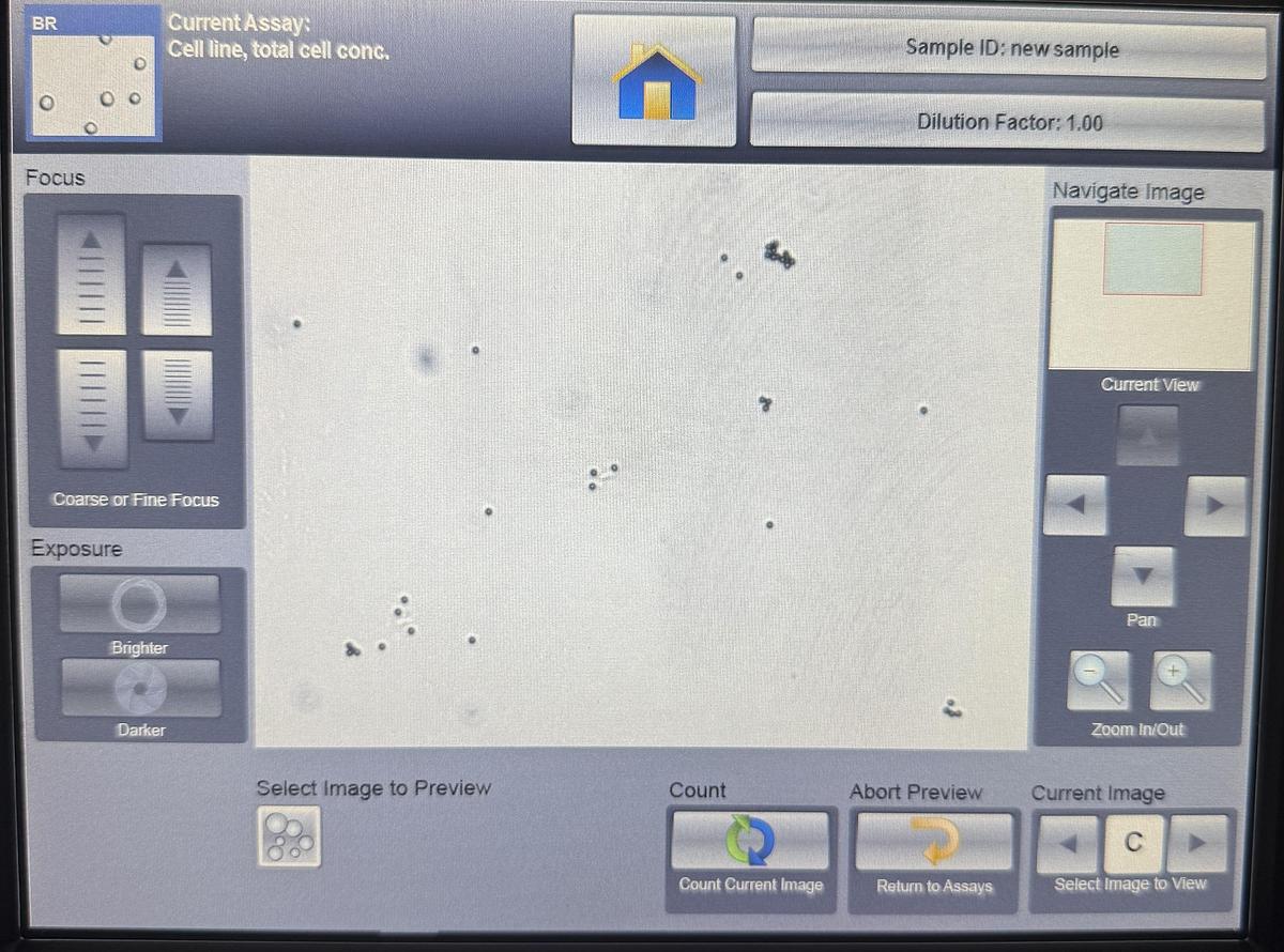 Used Nexcelom Cellometer Auto 2000 Cell Counter w WARRANTY