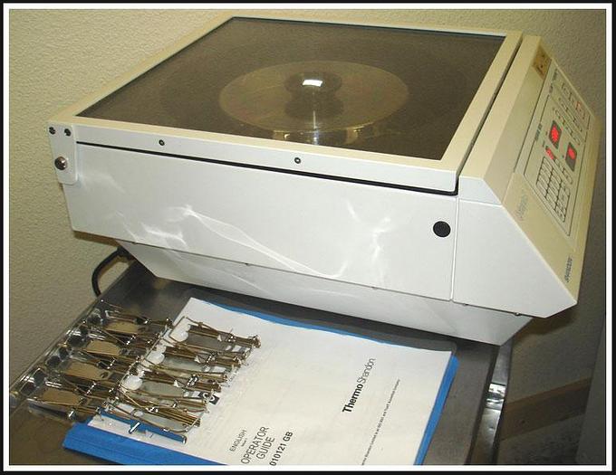 Used Shandon Cytospin 3 with Rotor & 6 Cytoclips w WARRANTY